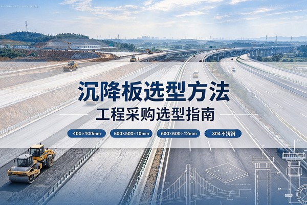 峨边沉降板选择方法