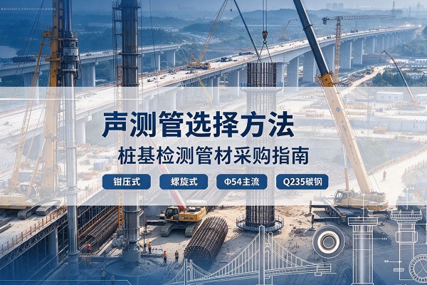 峨边声测管选型标准