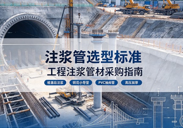 峨边注浆管选型标准